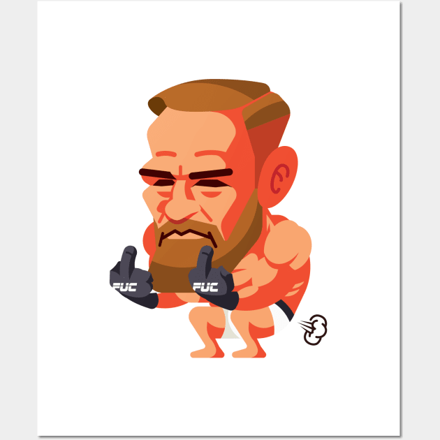 Conor The King of MMA Fighter Wall Art by Kaexi